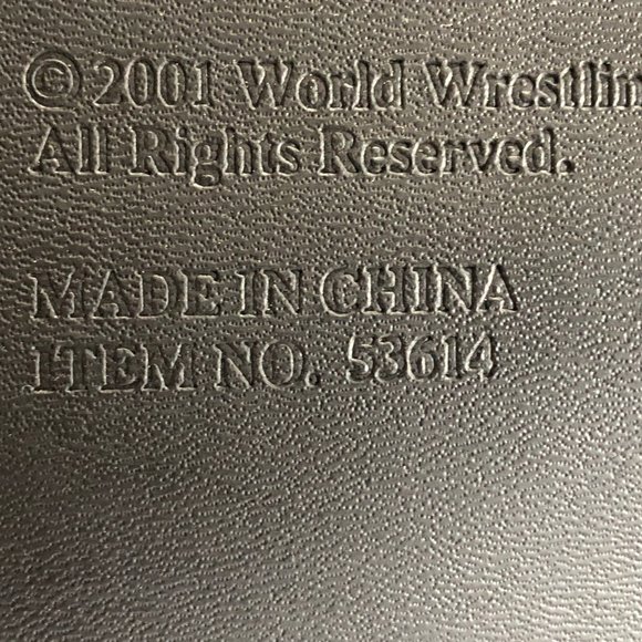 SOLD // WWF World Wrestling Federation World Tag Team Champions Belt Licensed - Picture 14 of 16